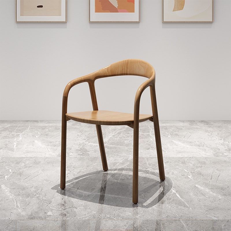 北欧家用实木椅子简约靠背椅卧室书房书椅电脑椅办公学习椅带扶手,淘宝优惠券,粉丝福利购,淘宝优惠卷