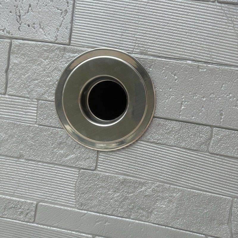 加宽不锈钢装饰盖热水器排烟管道装饰圈封堵盖空调孔遮丑墙洞护口,淘宝优惠券,粉丝福利购,淘宝优惠卷