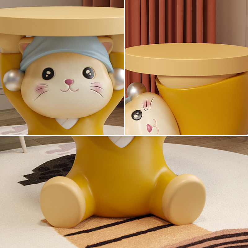 可爱珍珠猫凳子沙发旁落地摆件换鞋凳家用客厅卧室客厅家居装饰品,淘宝优惠券,粉丝福利购,淘宝优惠卷