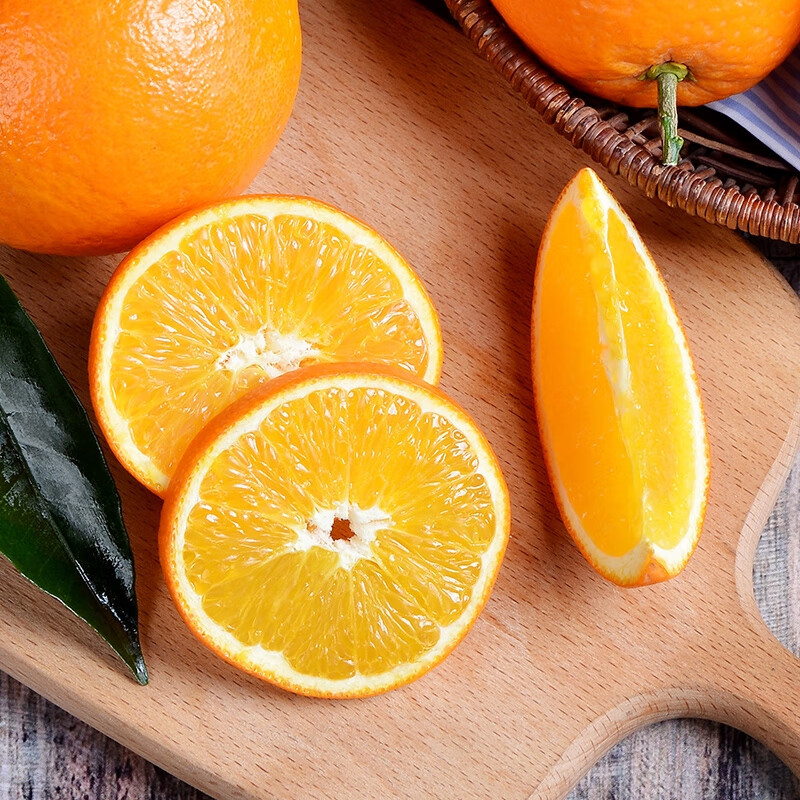 C正宗赣南脐橙江西新鲜当季水果橙子手剥橙子赣南甜橙大果整箱