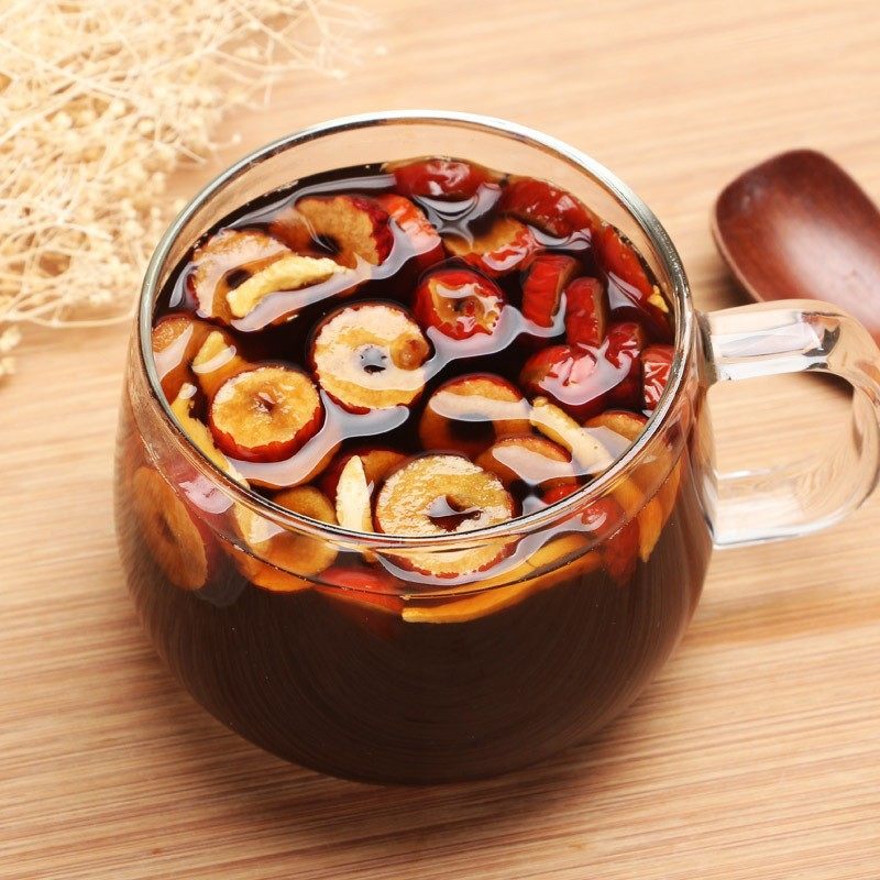 红糖姜茶大姨妈红枣茶黑糖姜茶非颗粒盒装茶包女生滋补气血养生茶 - 图1