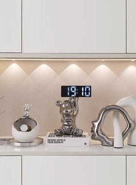 暴力熊入户玄关放钥匙收纳摆件进门口鞋柜客厅装饰品乔迁新居礼品