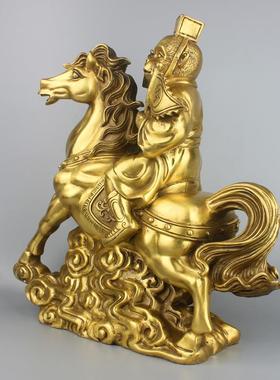 纯铜马上封侯猴拿印猴生肖猴家用客厅书房办公室装饰礼品桌面摆件