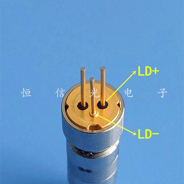 1mW-50mW 红光一体机用650nm红光激光器方形扁形套管可换 三引脚 - 图2