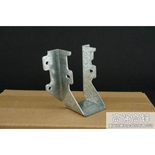 梁托连接件 U型挂件 木屋配件 木结构别墅金属配件 JUS-38D 固捷 - 图0