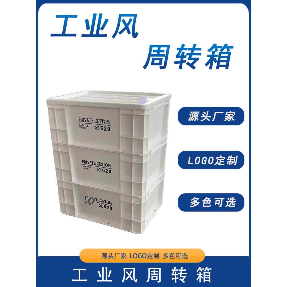 PRIVATE CUSTOM工业风Eu箱周转箱收纳箱储物箱日式网红鱼缸过滤箱 - 图1