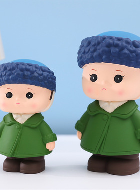 月半艺术家搪胶防摔钱罐创意北欧家居装饰大摆件送同学闺密日礼物