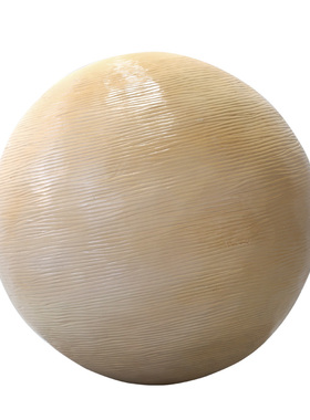 境泉木雕圆球酒店大堂橱窗角落大型落地摆件售楼处大厅雕塑艺术品