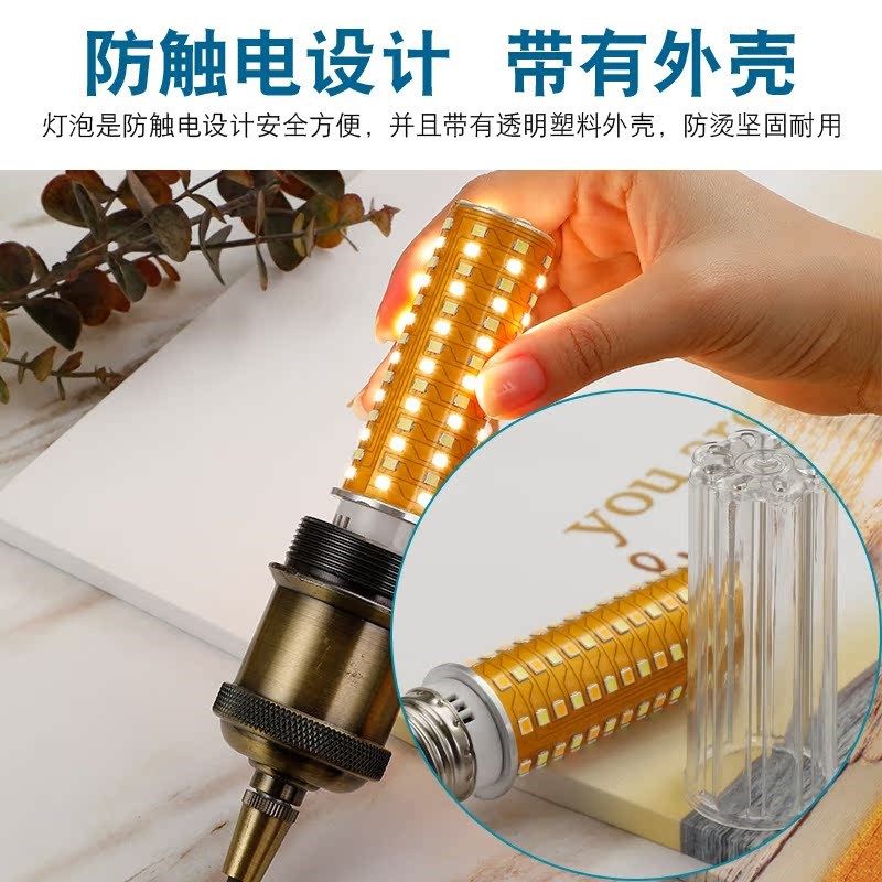 高显色LED灯泡e27螺口玉米灯e14小螺口家用蜡烛拉尾泡吊灯节能灯,淘宝优惠券,粉丝福利购,淘宝优惠卷