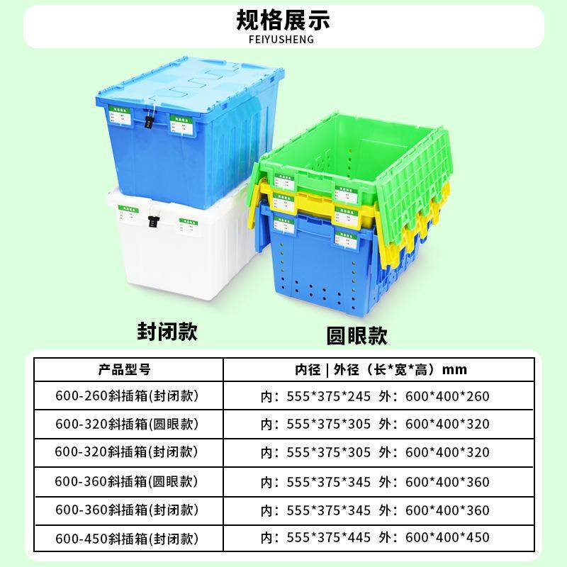 便利店运输箱斜插物流箱加厚冷链运输周转箱套叠节省空间仓储物流,淘宝优惠券,粉丝福利购,淘宝优惠卷