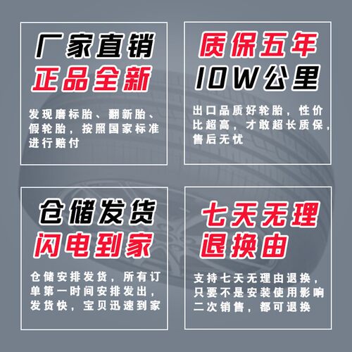 长城哈弗H1 H2 H3哈佛M4 H5 H6 H8 F7汽车轮胎原车四季静音真空胎 - 图2