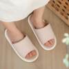 Linen slippers for women indoor silent cotton and linen confinement shoes fabric wood floor bedroom living room home slippers home
