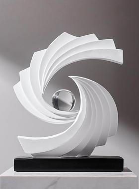 创意艺术财源滚滚装饰摆件时来运转酒柜客厅电视柜玄关办公室高级