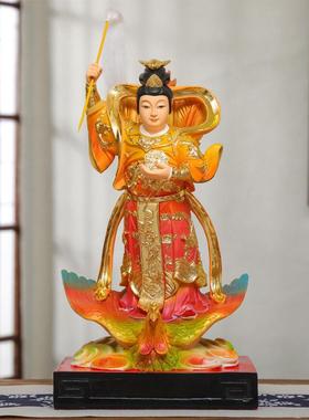 九天玄女神像九天圣母九天娘娘树脂佛像工艺品摆件12寸16寸19寸