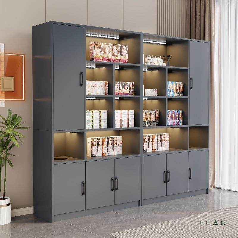 毛巾柜美发店木柜子理发店收纳柜美容院储物柜发廊产品展示柜,淘宝优惠券,粉丝福利购,淘宝优惠卷