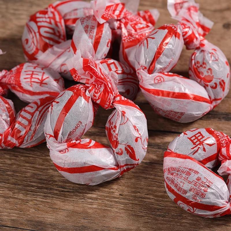 福建特产桂花果零食休闲小时候味道橄榄串传统包纸工艺蜜饯500g - 图1