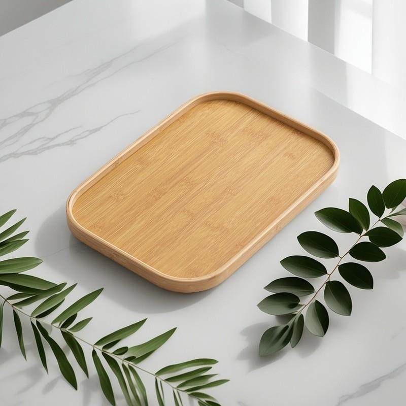 推荐ins风竹木制圆形蛋糕咖啡茶杯收纳托盘商用轻奢高档餐用托盘,淘宝优惠券,粉丝福利购,淘宝优惠卷