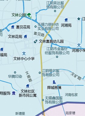 2026新款无锡市区地图贴图办公室挂图高清防水墙壁V贴超大装饰画