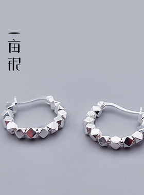 几何多边型串珠碎银手链时尚项链