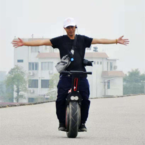 单轮平衡车成年独轮车成人越野体感代步可K坐超大轮电动独轮摩托 - 图0