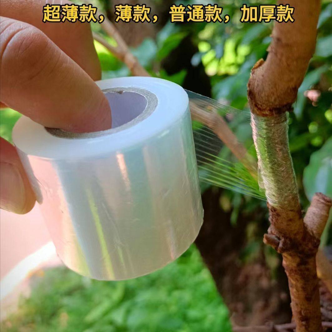 自粘透明pe封口膜小卷CM缠绕膜工业保鲜膜包装嫁接专用拉伸嫁接膜,淘宝优惠券,粉丝福利购,淘宝优惠卷