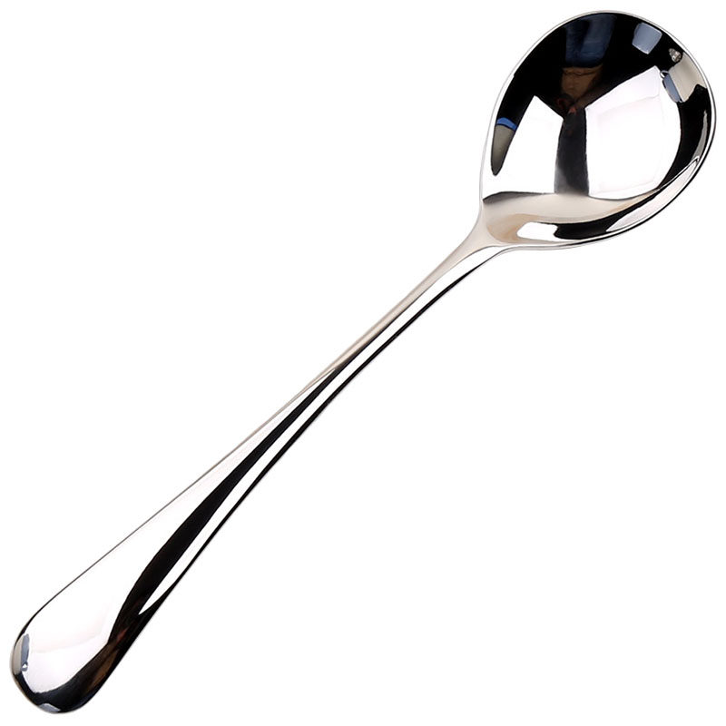 儿童汤勺饭勺304不锈钢勺子婴儿餐具加深圆勺子中号儿童勺不锈钢,淘宝优惠券,粉丝福利购,淘宝优惠卷