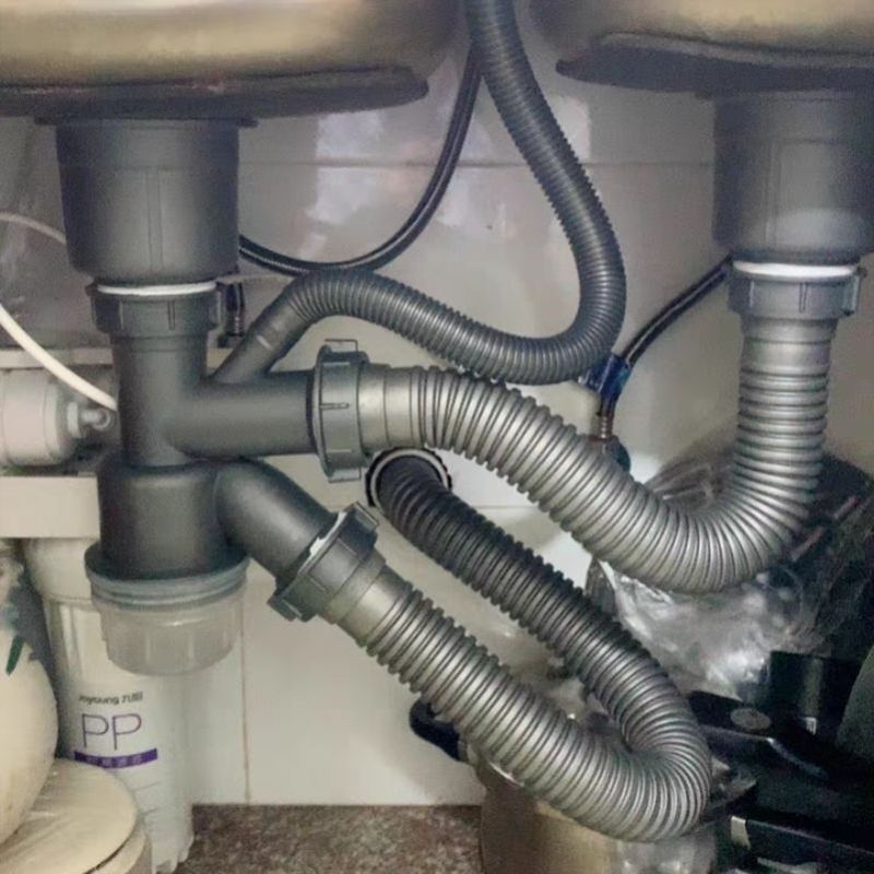 套装下水管配件洗碗池排水管厨房下水器下水道洗菜盆双盆水槽,淘宝优惠券,粉丝福利购,淘宝优惠卷