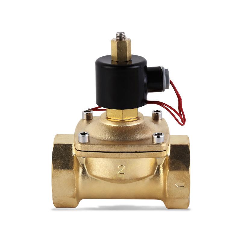 常开电磁阀开关阀水阀气阀12V24V220V2分4分6分1寸2寸全国包邮 - 图0