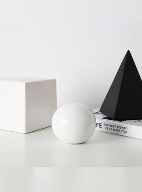 创意几何饰品现代极简主义样板房抽象艺术饰品家居装饰