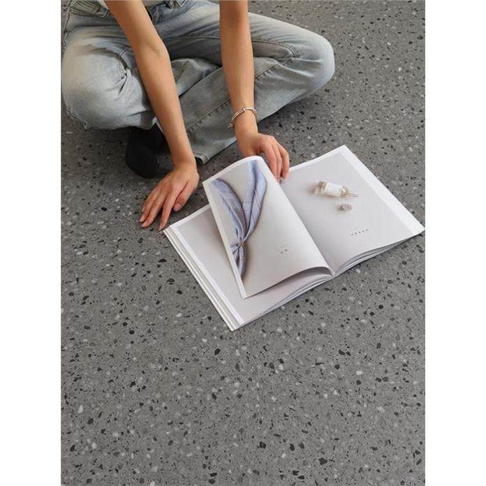 商用水磨石PVC自粘地板贴加厚耐磨2mm石塑地板翻新地面塑胶地板,淘宝优惠券,粉丝福利购,淘宝优惠卷