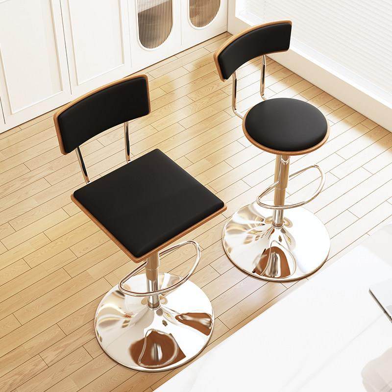 吧台椅子高脚凳现代简约实木家用岛台升降转椅前台收银台高吧凳子,淘宝优惠券,粉丝福利购,淘宝优惠卷