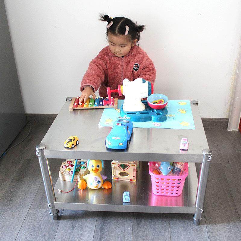 40高二层不锈钢置物架饭店保温桶架汤桶架消毒柜垫高架子落地款,淘宝优惠券,粉丝福利购,淘宝优惠卷