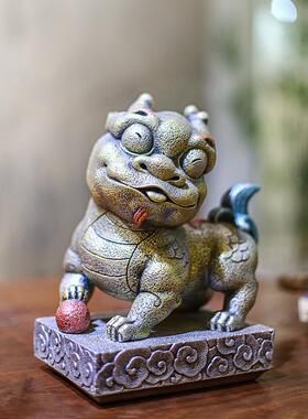 汉运堂创意饰品家居客厅酒柜桌面装饰办公室财富配件电视柜工艺品