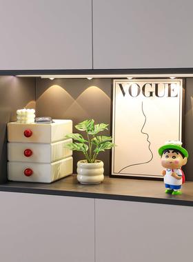 蜡笔鑫灿家庭钥匙存储入口装饰品客厅鞋柜电视柜桌面装饰家居用品