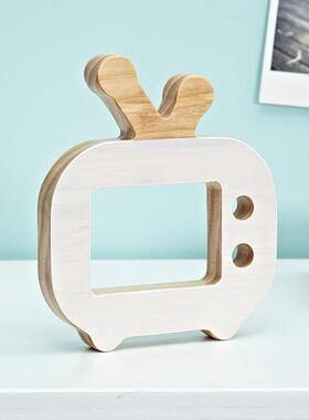 桌面摆件实木玄关摆设家居好物售楼处儿童房ins风软装布置装饰品