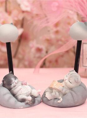 可爱创意猫咪小夜灯摆件男生女生家居桌面装饰学生儿童生日礼物