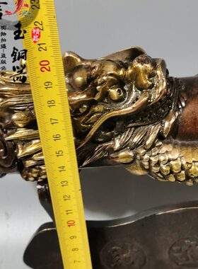 客厅创意笔财招财办公室装饰发笔文昌大金开业礼品纯铜摆件乔迁鎏