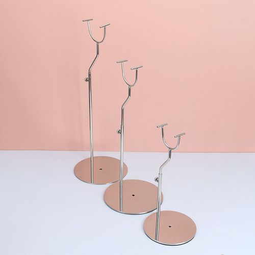 304不锈钢娃娃支架创意346分xbjd娃用支撑架12分ob11站立陈列架子 - 图0