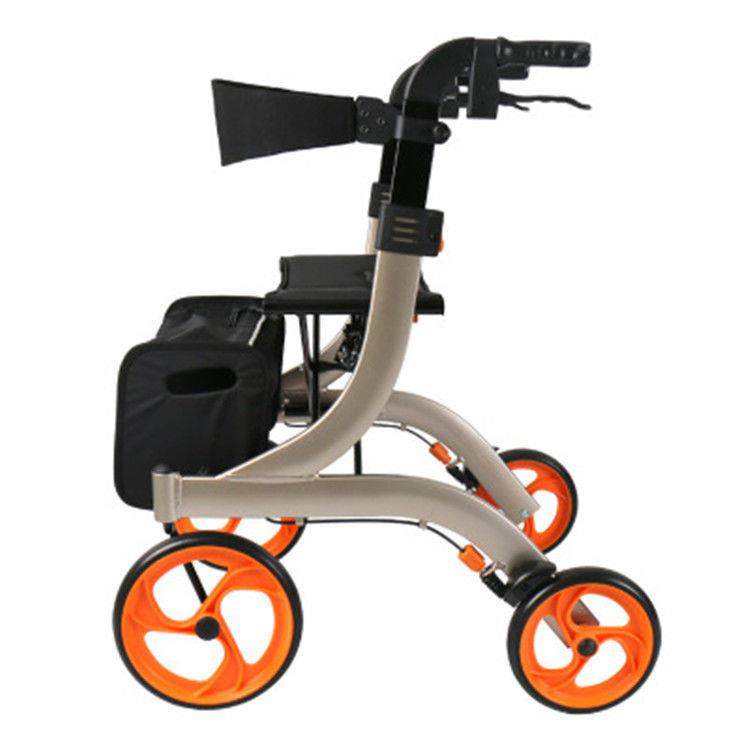 铝合金四轮购物车手推可折叠助行购物车老人出行用品小巧轻便好用,淘宝优惠券,粉丝福利购,淘宝优惠卷