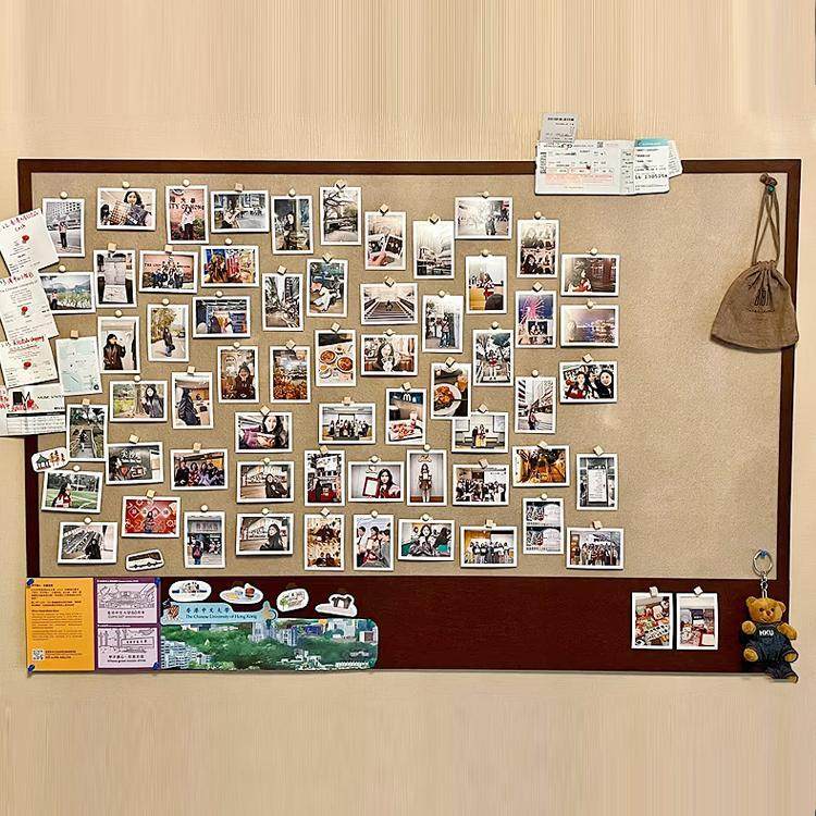 毛毡板墙贴照片墙背景板软木板拍立得照片作品展示书桌装饰毛毡板,淘宝优惠券,粉丝福利购,淘宝优惠卷