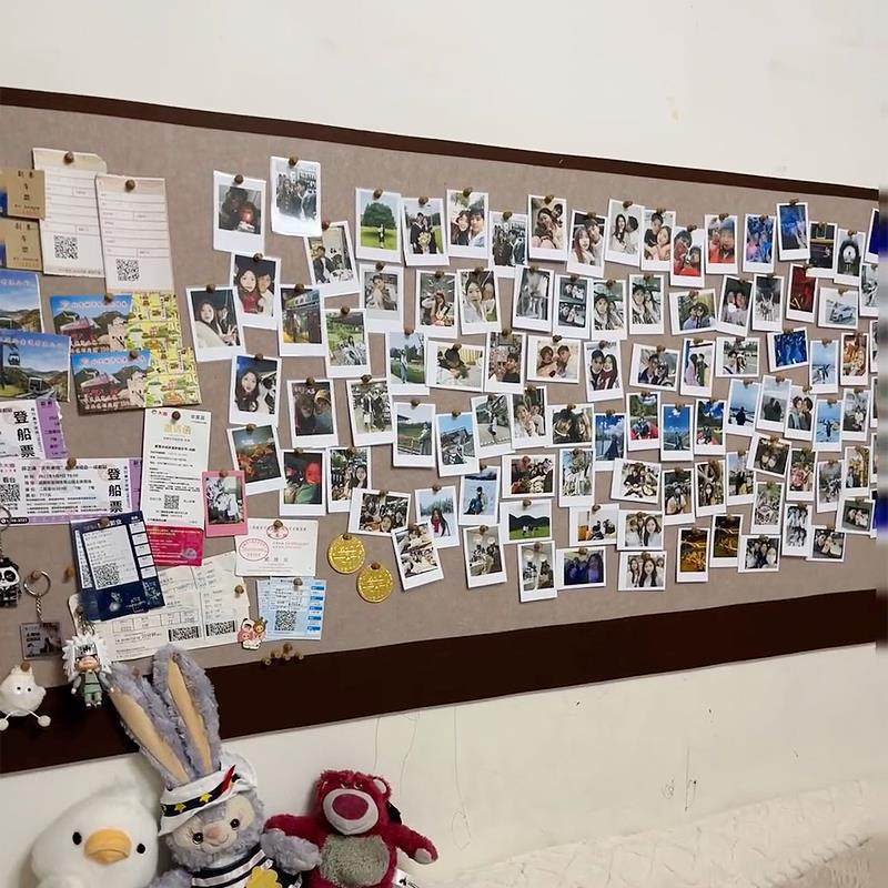 毛毡板墙贴照片墙背景板软木板拍立得照片作品展示书桌装饰毛毡板,淘宝优惠券,粉丝福利购,淘宝优惠卷