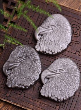 天然曜图展大吉祥鸟吊坠真品大银宏老鹰石头空中卖热男女鹏挂件黑