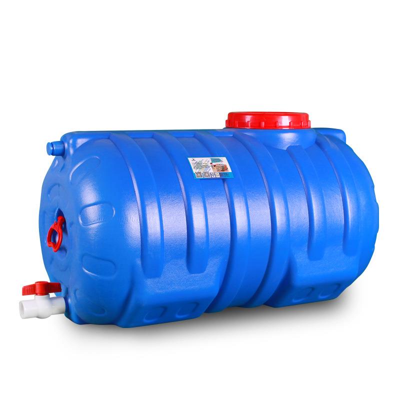 150升-800升L蓝色工业家用带盖塑料桶储水桶户外加厚水箱水塔水桶 - 图3