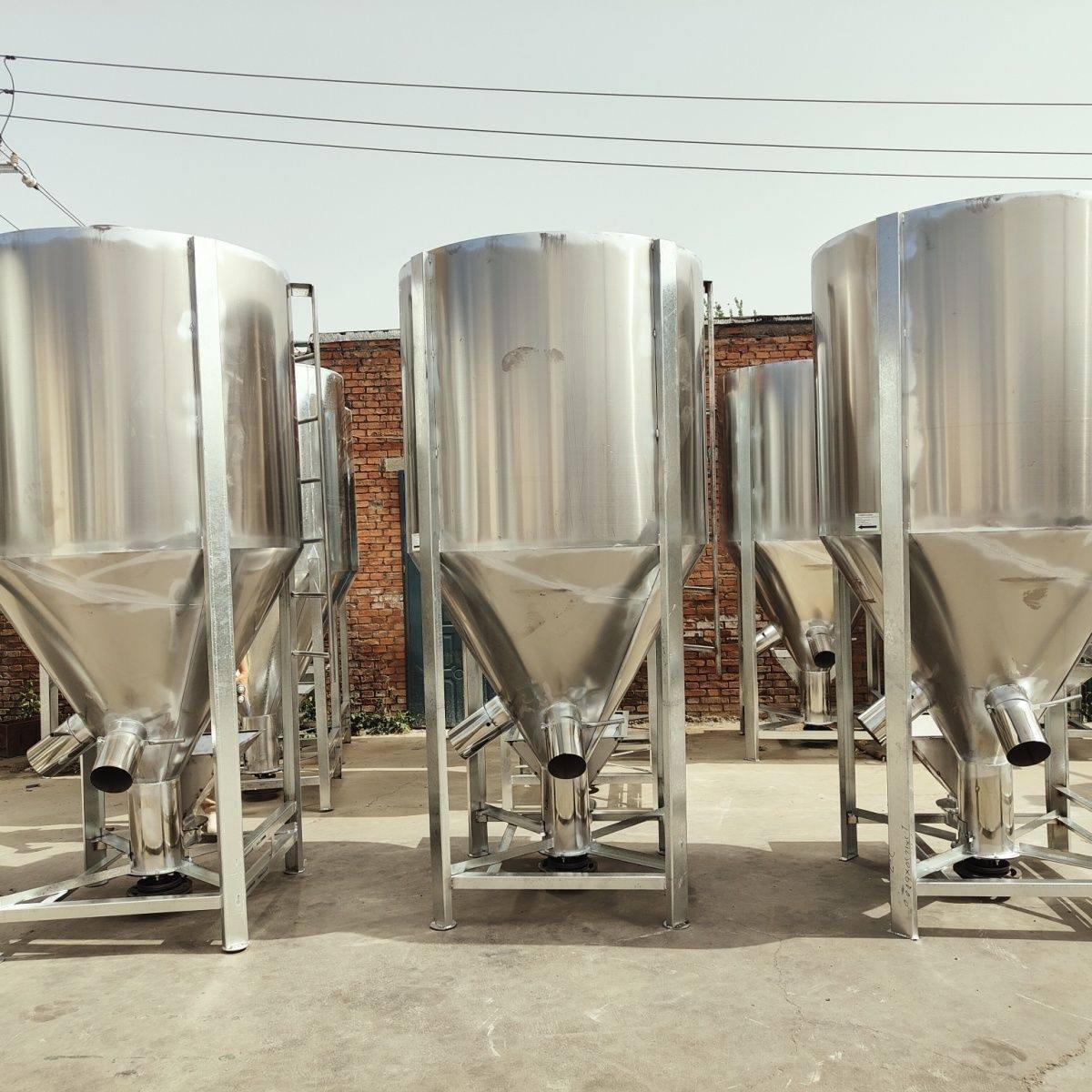 化肥不锈钢立式塑料搅拌机高效烘干加热颗粒混色桶拌料机塑料颗粒,淘宝优惠券,粉丝福利购,淘宝优惠卷