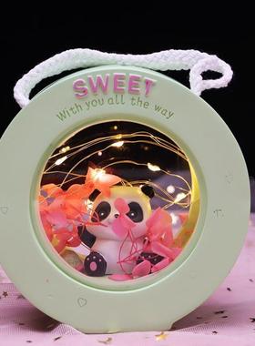 卡通动物人物狗小夜灯创意摆件星星灯公仔氛围灯桌面装饰学生礼品