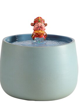 现代简约流水摆件喷泉循环水系水景玄关客厅卧室办公室桌上装饰品