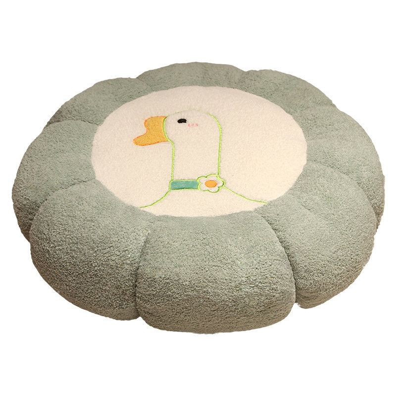 Cartoon cushion floor children's reading area plush futon pouf stool chair mat tatami bay window sill cushion