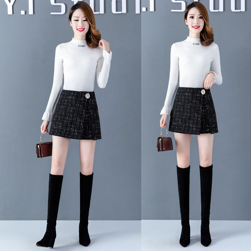 短裤秋宽松外穿2020新款女短裤子 纤丝朵休闲裤