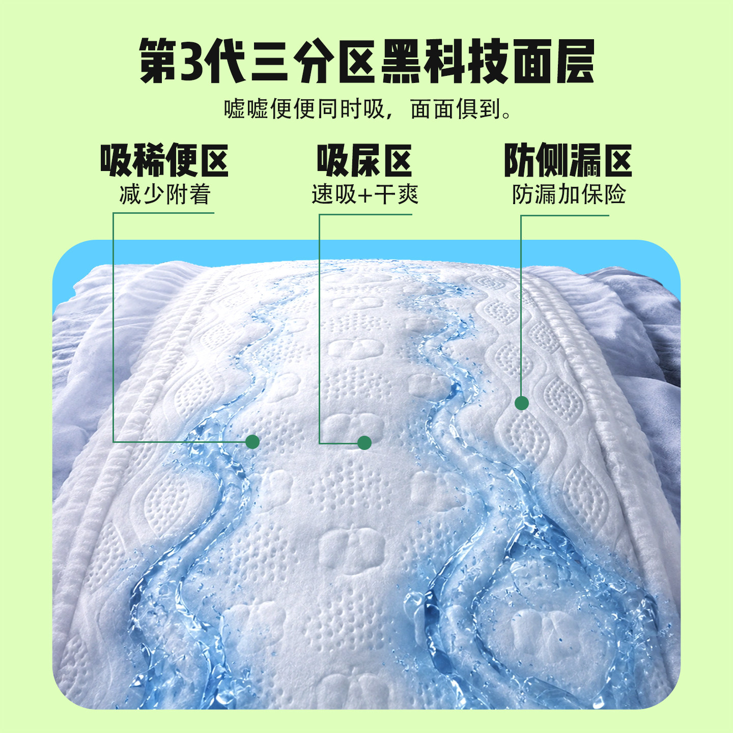 babewink纸尿裤蓓贝薇桃也拉拉裤试用装3片nb码新生婴儿超薄透气Z