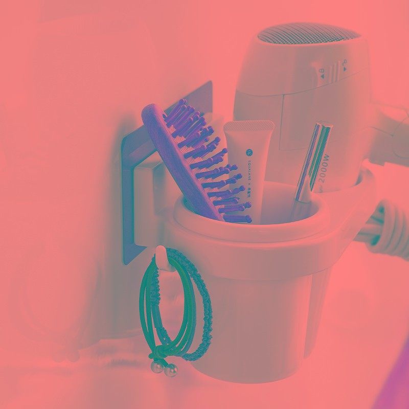 吹风机置物架免打孔卫生间浴室风筒架壁挂收纳架子家用电吹风挂架,淘宝优惠券,粉丝福利购,淘宝优惠卷